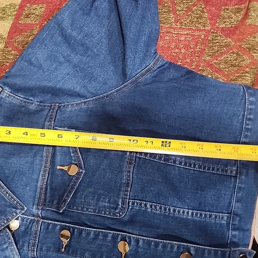 DENIM JACKET BY AVENUE SIZE 18 - Picture 8 of 8
